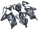 2013-2017 Kawasaki EX300 Motorcycle Fairings - Matte Black White Elf Snow Canada