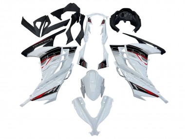 Purchase 2013-2017 Kawasaki EX300 Motorcycle Fairings - White Red Black Canada