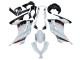 2013-2017 Kawasaki EX300 Motorcycle Fairings - White Red Black Canada