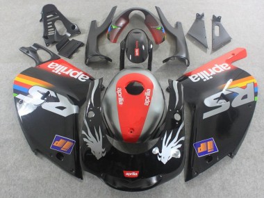 Purchase 2000-2005 Aprilia RS125 Motorcycle Fairings - Black Red Silver Canada