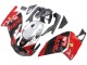 2000-2005 Aprilia RS125 Motorcycle Fairings - Red Black Silver Racing Canada