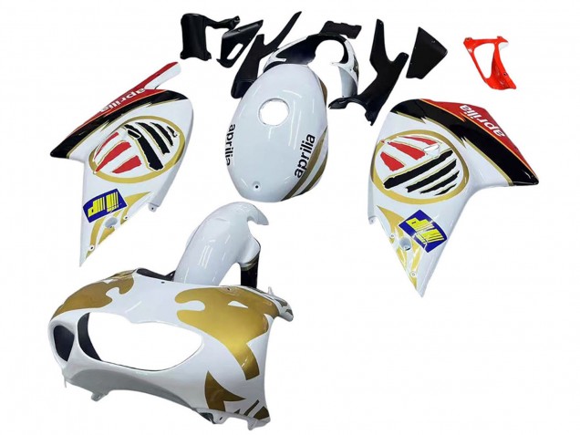 2000-2005 Aprilia RS125 Motorcycle Fairings - White Yellow Red Canada
