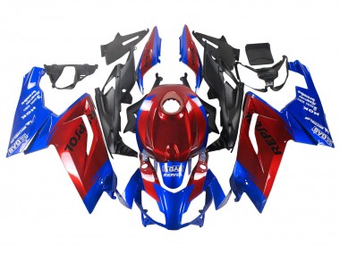 Purchase 2006-2011 Aprilia RS125 Motorcycle Fairings - Blue Red Canada
