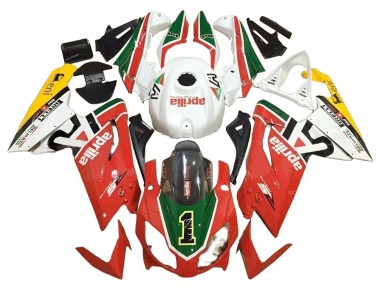 Purchase 2006-2011 Aprilia RS125 Motorcycle Fairings - White Red Green Canada