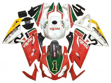 Purchase 2006-2011 Aprilia RS125 Motorcycle Fairings - White Red Green Canada