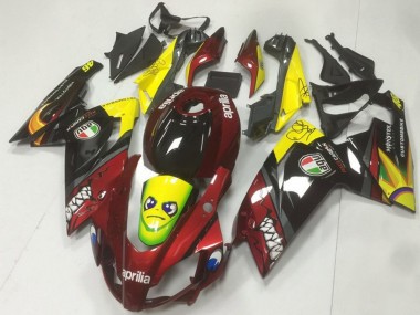 Purchase 2006-2011 Aprilia RS125 Motorcycle Fairings - Red Yellow Black Shark Canada