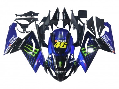 Purchase 2006-2011 Aprilia RS125 Motorcycle Fairings - Blue Black Green Monster 46 Canada