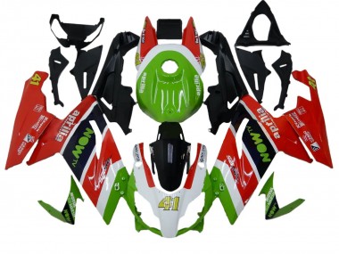Purchase 2006-2011 Aprilia RS125 Motorcycle Fairings - Green White Red Black Canada