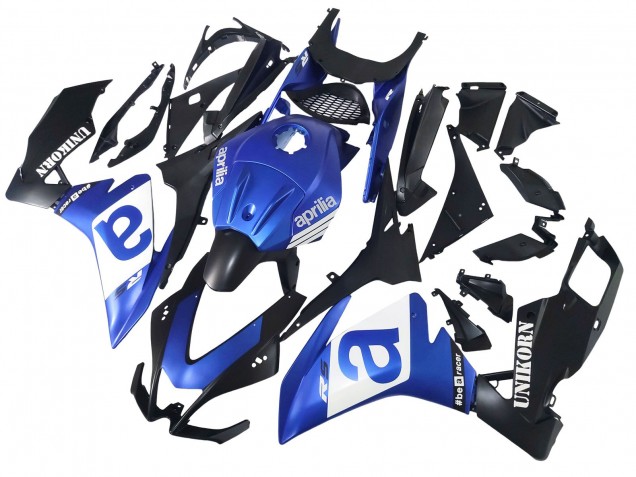 2012-2019 Aprilia RS4 50 125 Motorcycle Fairings - Blue White Matte Black Canada