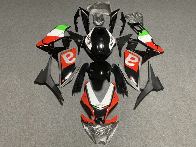 2012-2019 Aprilia RS4 50 125 Motorcycle Fairings - White Green Red Glossy Black Canada