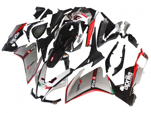 2012-2019 Aprilia RS4 50 125 Motorcycle Fairings - Silver Red Glossy Black Canada