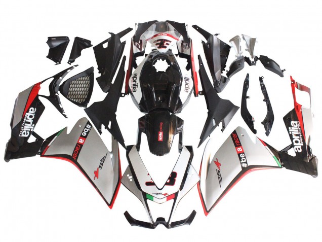 2012-2019 Aprilia RS4 50 125 Motorcycle Fairings - Silver Red Glossy Black Canada