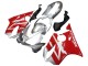 2004-2007 Honda CBR600 F4i Motorcycle Fairings - Silver Red Canada