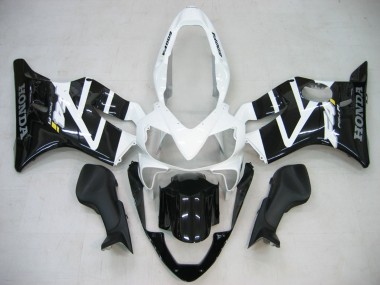 Purchase 2004-2007 Honda CBR600 F4i Motorcycle Fairing - White Glossy Black Canada