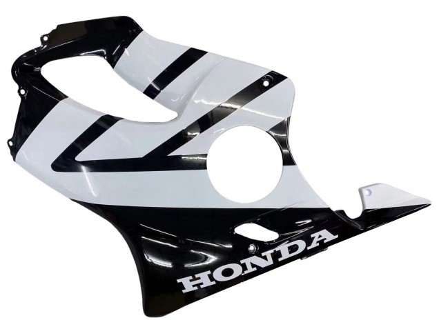 2004-2007 Honda CBR600 F4i Motorcycle Fairings - White Glossy Black Canada