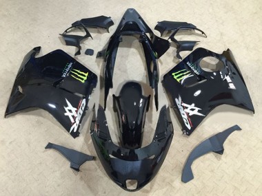 Purchase 1996-2007 Honda CBR1100XX Blackbird Motorcycle Fairings - Glossy Black Green Monster Canada