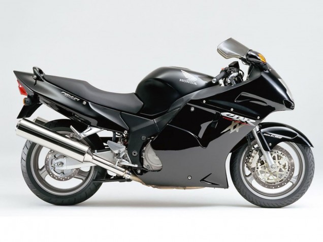 1996-2007 Honda CBR1100XX Blackbird Abs Motorcycle Fairings - Glossy Black Canada