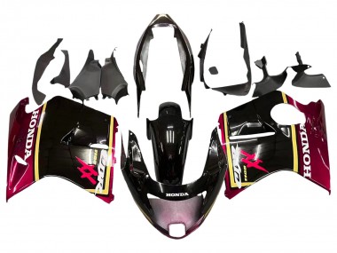 Purchase 1996-2007 Honda CBR1100XX Blackbird Motorcycle Fairings - Glossy Black Red Yellow Canada