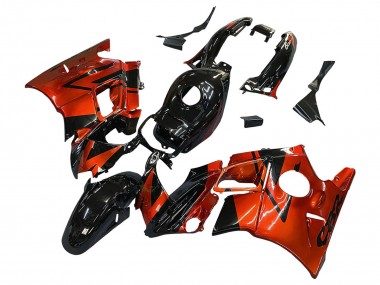 Purchase 1991-1994 Honda CBR600 F2 Motorcycle Fairings - Orange Glossy Black Canada