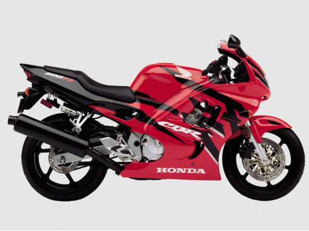 1995-1996 Honda CBR600 F3 Motorcycle Fairings - Red Glossy Black Canada