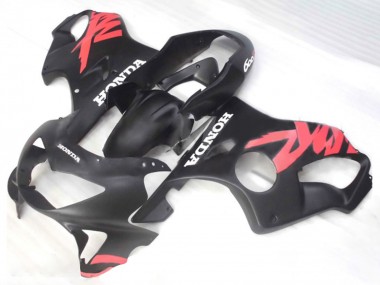 Purchase 1999-2000 Honda CBR600 F4 Motorcycle Fairings - Matte Black Pink Decals Canada
