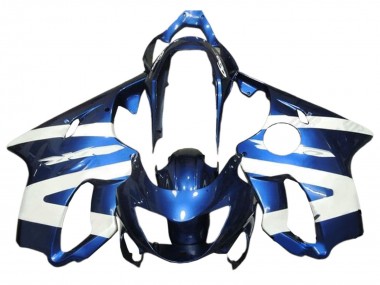 Purchase 1999-2000 Honda CBR600 F4 Motorcycle Fairings - White Blue Canada