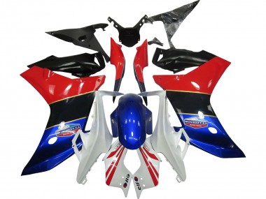 Purchase 2011-2013 Honda CBR600F Motorcycle Fairings - White Red Blue Glossy Black Canada