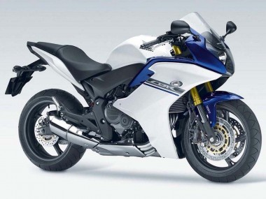 Purchase 2011-2013 Honda CBR600F Motorcycle Fairings - White Blue Canada