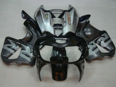Purchase 1994-1995 Honda CBR900RR 893 Motorcycle Fairings - Silver Grey Glossy Black Canada