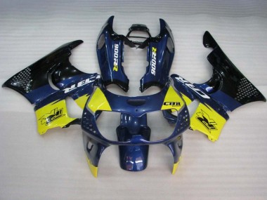 Purchase 1994-1995 Honda CBR900RR 893 Motorcycle Fairings - Blue Yellow Glossy Black Canada