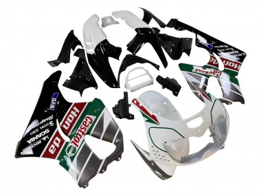 Purchase 1996-1997 Honda CBR900RR 893 Motorcycle Fairings - White Green Grey Glossy Black Castrol Canada