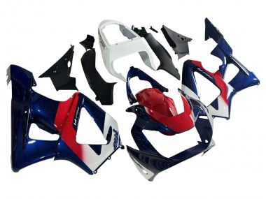 Purchase 2000-2001 Honda CBR900RR 929 Motorcycle Fairing - White Red Blue Canada