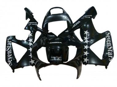 Purchase 2000-2001 Honda CBR900RR 929 Motorcycle Fairings - Glossy Black White SevenStars Canada