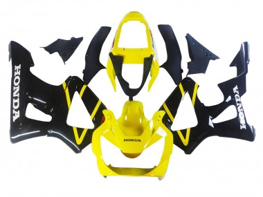 Purchase 2000-2001 Honda CBR900RR 929 Motorcycle Fairings - Yellow Glossy Black Canada