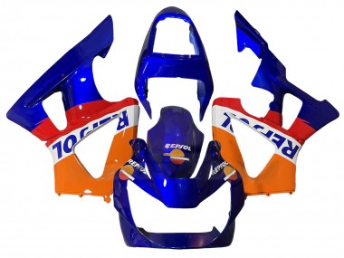 Purchase 2000-2001 Honda CBR900RR 929 Motorcycle Fairings - Orange White Red Blue Repsol Canada