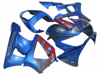 Purchase 2000-2001 Honda CBR900RR 929 Motorcycle Fairings - Blue Red Glossy Black Canada