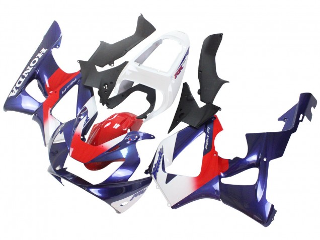 2000-2001 Honda CBR900RR 929 Motorcycle Fairings - White Red Blue Canada