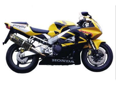 Purchase 2000-2001 Honda CBR900RR 929 Motorcycle Fairings - Yellow Dark Blue Canada