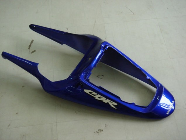 2002-2003 Honda CBR900RR 954 Motorcycle Fairing Kits - Blue Glossy Black Canada