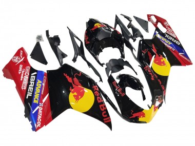 Purchase 2007-2014 Ducati 848/1098/1198 Motorcycle Fairings - Glossy Black Yellow Blue Red Bull Canada