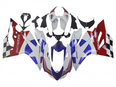 Purchase 2011-2014 Ducati Panigale 899 Motorcycle Fairings - White Blue Red Black Canada