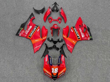 Purchase 2011-2014 Ducati Panigale 899/1199 Motorcycle Fairings - Red Orange Black Monster Lenovo 18 Canada