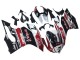 2011-2014 Ducati Panigale 899/1199 Motorcycle Fairings - White Red Glossy Black Aruba.it 7 Canada