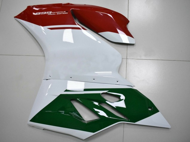 2011-2014 Ducati Panigale 899 Motorcycle Fairings - White Red Dark Green Canada