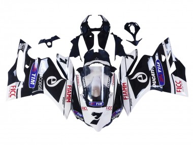 Purchase 2011-2014 Ducati Panigale 899/1199 Motorcycle Fairings - White Black Blue Fiamm Ficc 7 Canada
