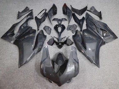 Purchase 2015-2020 Ducati 959/1299 Motorcycle Fairings - Black Carbon Fiber Style Canada