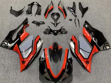 Purchase 2015-2020 Ducati 959 Motorcycle Fairings - Silver Red Glossy Black Canada