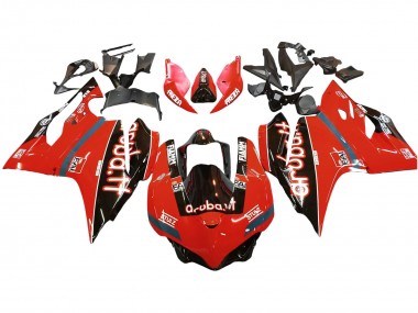 Purchase 2015-2020 Ducati 959/1299 Motorcycle Fairings - Red Glossy Black Fiamm Canada