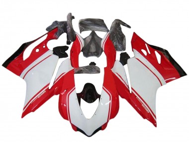 Purchase 2015-2020 Ducati 959 Motorcycle Fairing Kits - White Red Glossy Black Canada