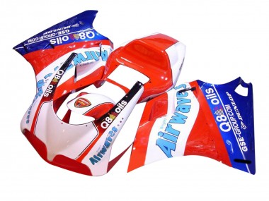 Purchase 1993-2005 Ducati 748/916/996/998 Motorcycle Fairings - White Red Blue Air Waves Canada
